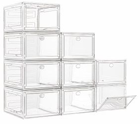 Clear Shoe Boxes