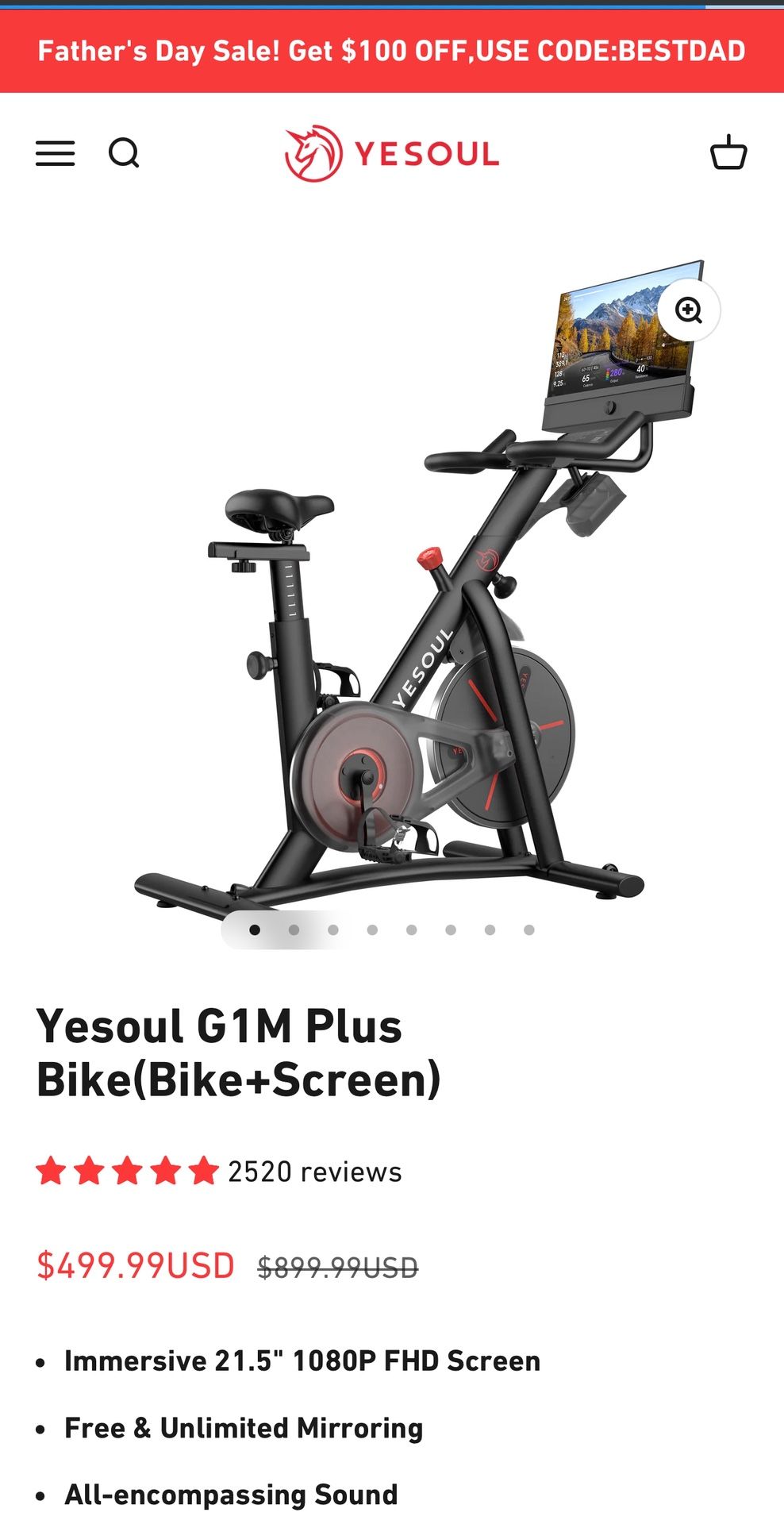 Workout Bike  - Brand New!!