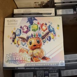 Pokémon Prismatic Evolutions ETBs