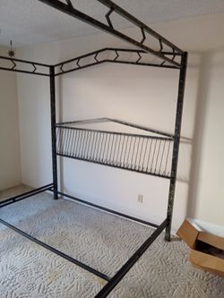 Custom Canapy King Bed Frame