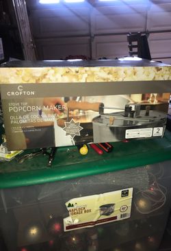 Brand new popcorn maker