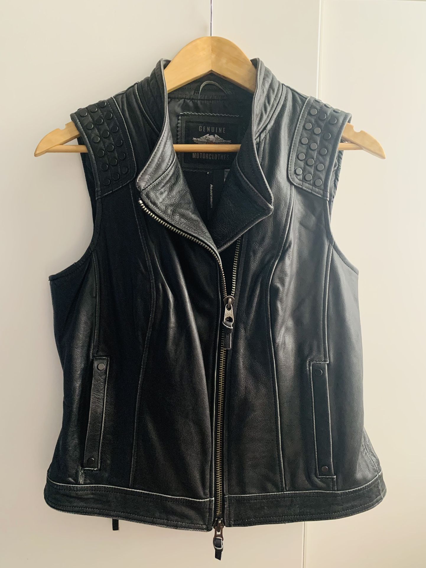 Harley Davidson Electra Studded Leather Vest