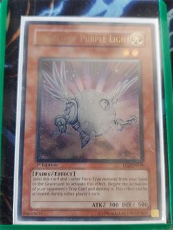 Ultimate Rare Herald Of Purple Light 1st Edition