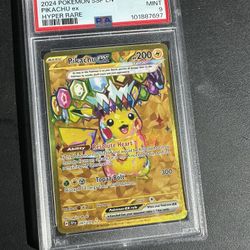 Pikachu Ex Surging Sparks 