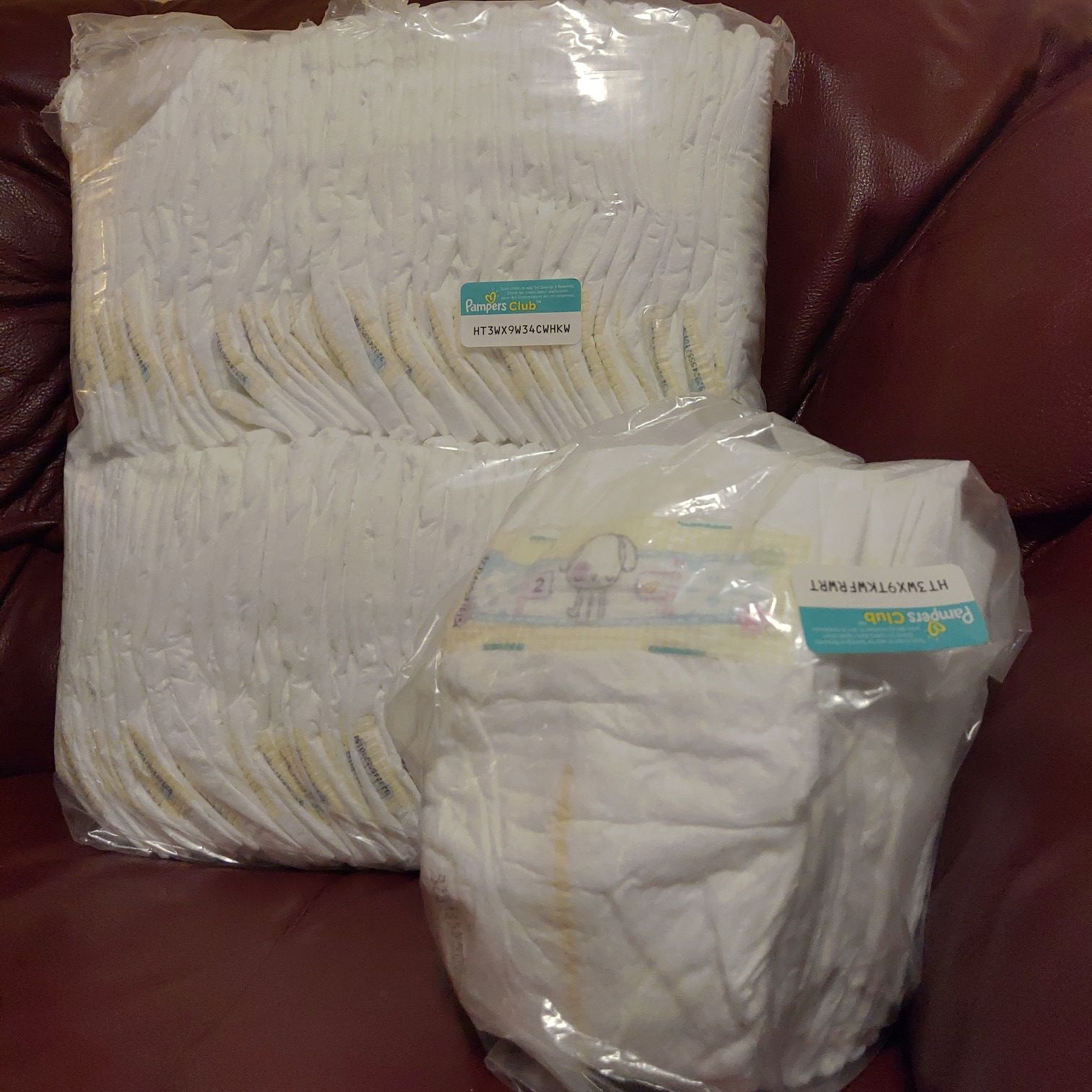 84 count Pampers Size 2 Diapers