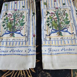 Herb Garden Kitchen Towels (Set of 2)