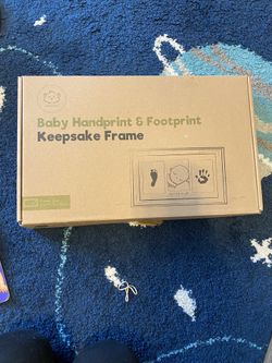 Baby Handprint & Footprint Frame