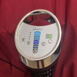 Honeywell QuietSet Whole Room Tower Fan, 8 Speed With Remote Control 