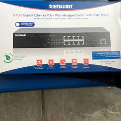 8 Port Ethernet Switch 