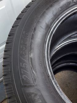 4 Michelin Truck Tires 275/65/R18