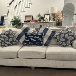 Sofa With Pillows