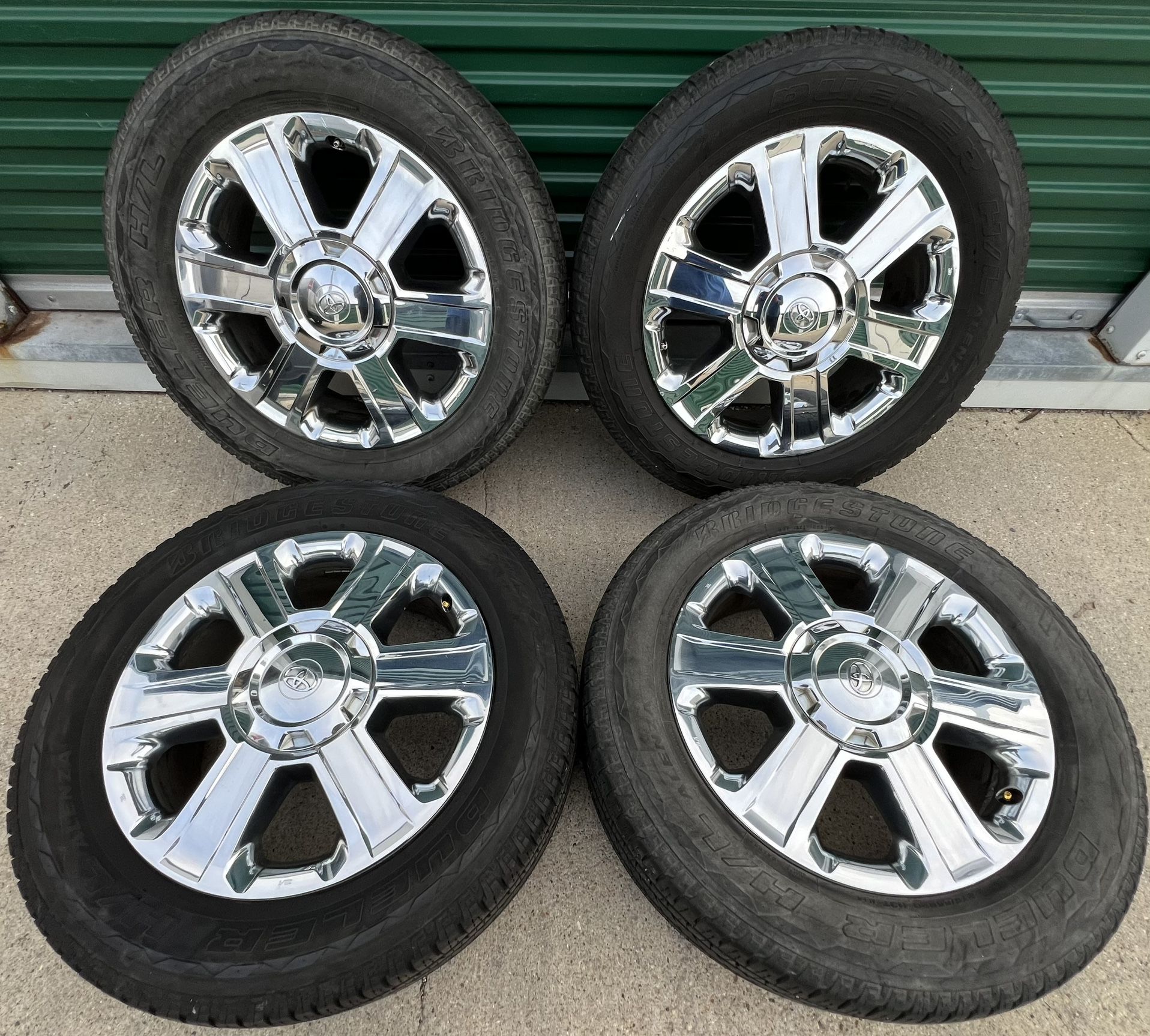 Chrome 20” Toyota Tundra Sequoia Sport Factory OEM Wheels Rims Tires 20 inch
