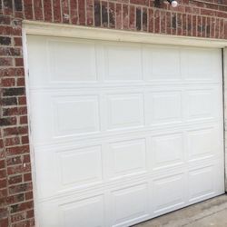 White Garage Door