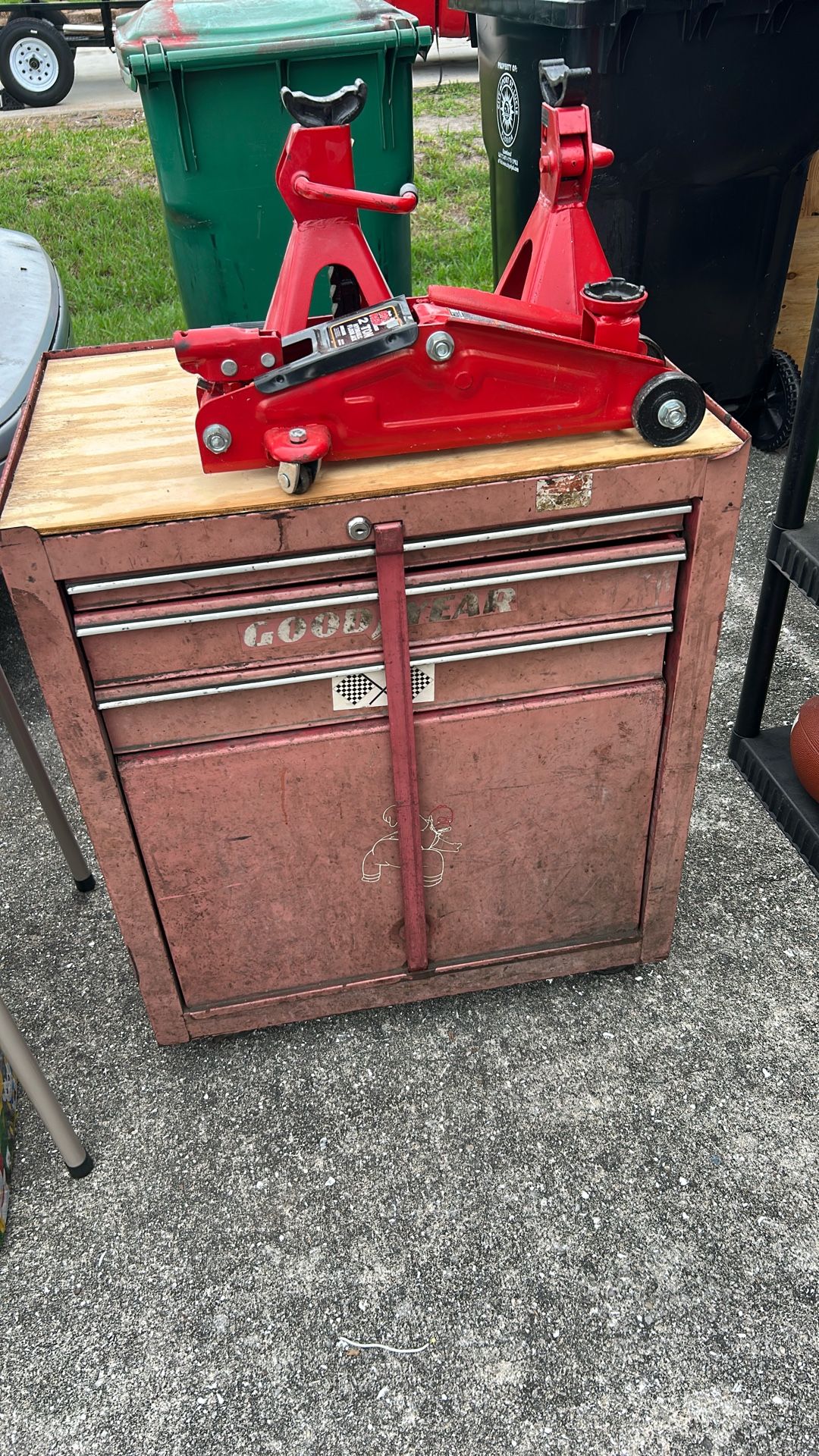 Toolbox, Jack And Stands