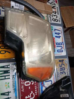 09-11 Ford F150 Lh Driver Headlight