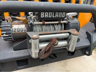 Badlands 12000 winch