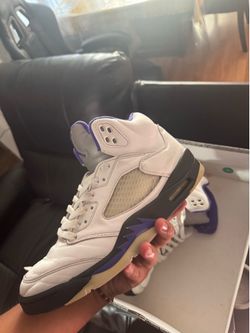 Jordan 5 purple size 10