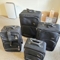 Luggage Rolling Bags - Various Sizes (sold Together Or Separate)
