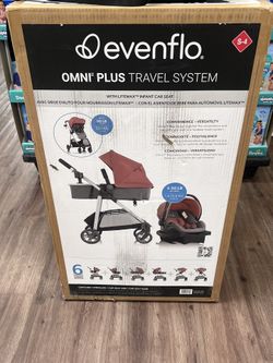 NEW- Evenflo Omni Plus Stroller And Car Seat 