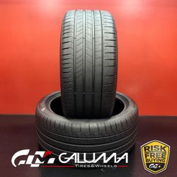 Set of 2 Tires LikeNEW Pirelli P Zero PZ4 Run Flat 315/35R22 315/35/22 #87711