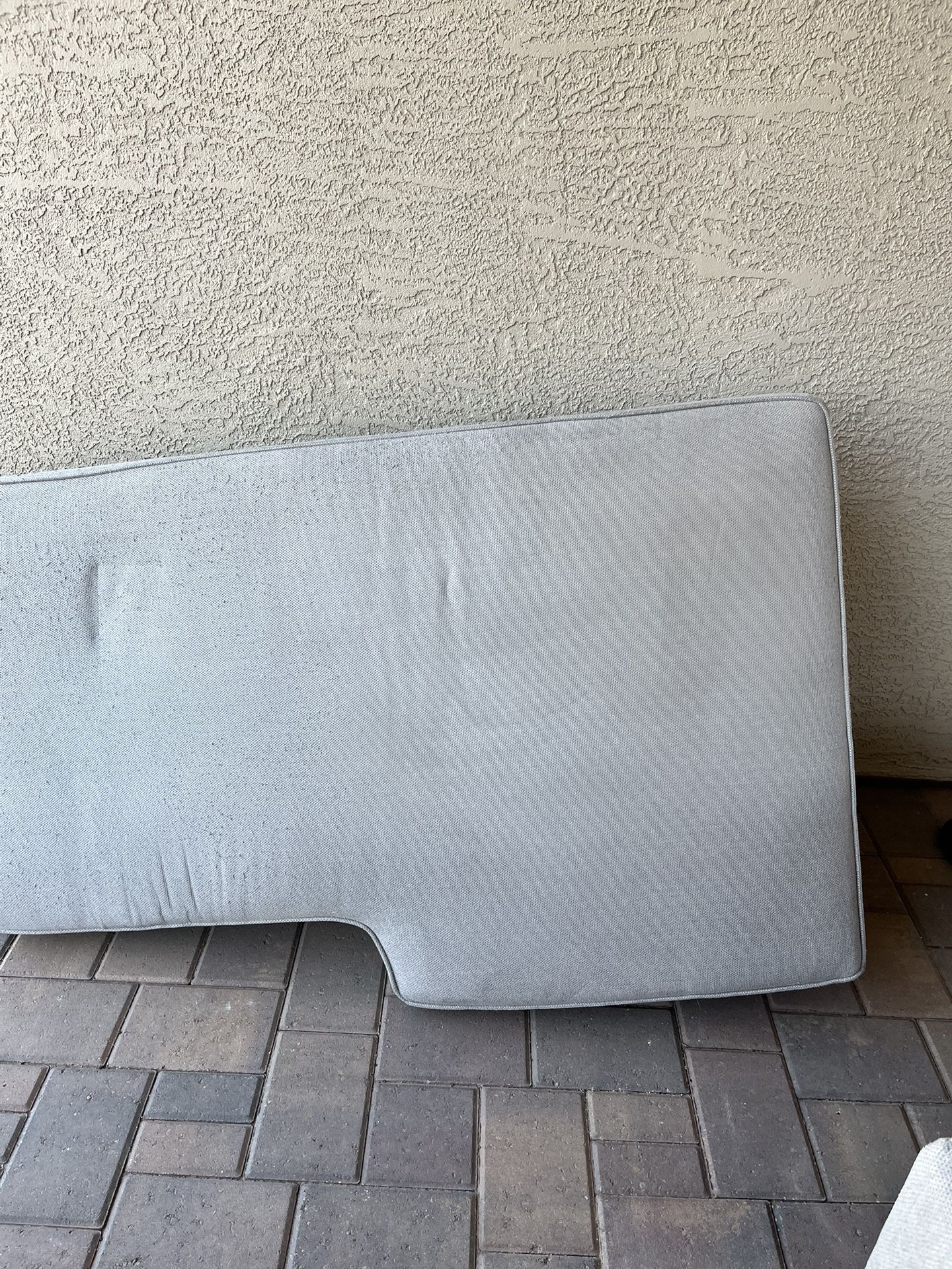 Gray Three Seat Sofa W Reversible Chaise