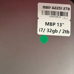 On Sale MacBook Pro 2TB 