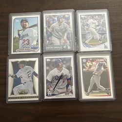 Dodgers Adrian Gonzalez (6) Card Lot