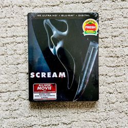 Scream 4K Steelbook (New)