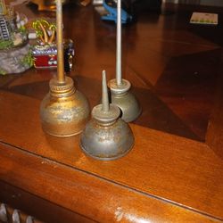 Antique Eagle Oil Cans