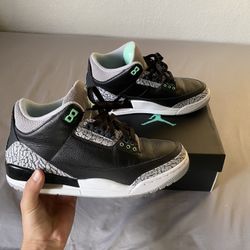 Green Glow Jordan 3