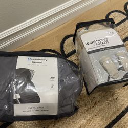Uppababy Winter Ganoosh Footmuff And Stroller Warmuffs Brand New 