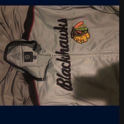 New XL/EG Blackhawks jacket no tag never worn !