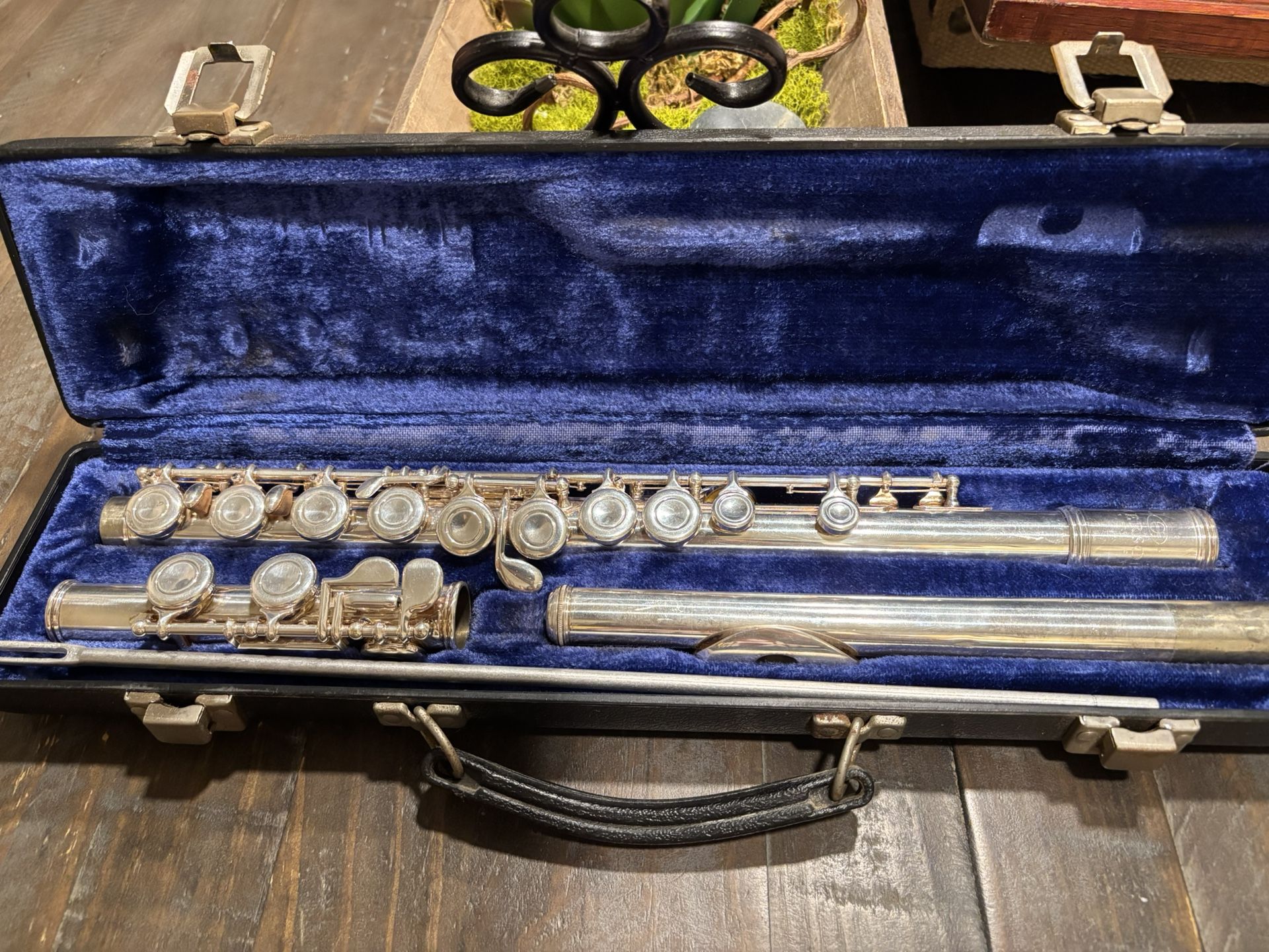 Vintage Emerson Flute With Case/serial Number