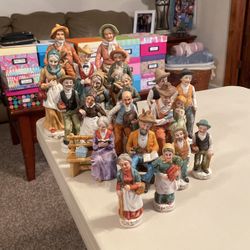 Homco Vintage Porcelain Figurines 
