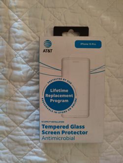 AT&T Tempered Glass Screen Protector For Phone 15 Pro