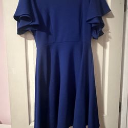 royal blue dress