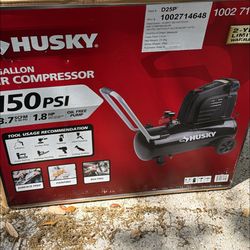 Husky 150 psi Air compressor