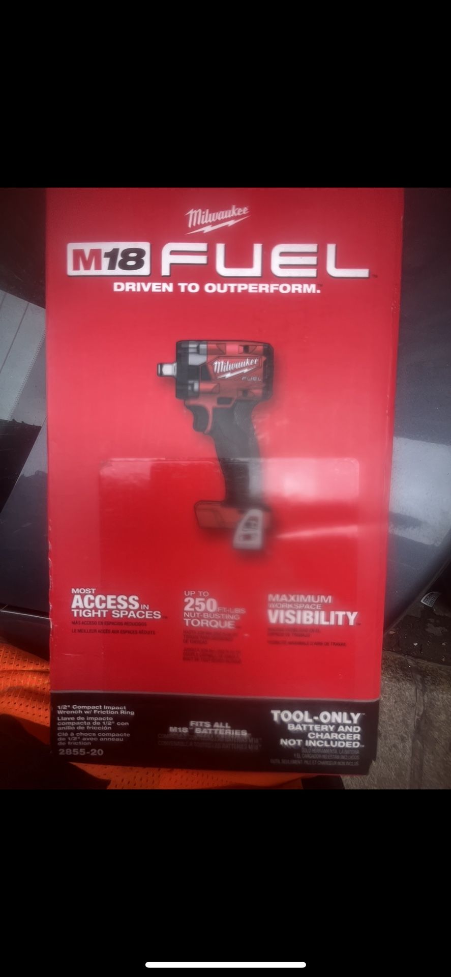M18 Milwaukee Compact Impact 1/2" And M18 Sander
