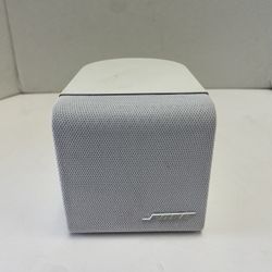 Bose Acoustimass Single Cube Surround Sound Speaker White