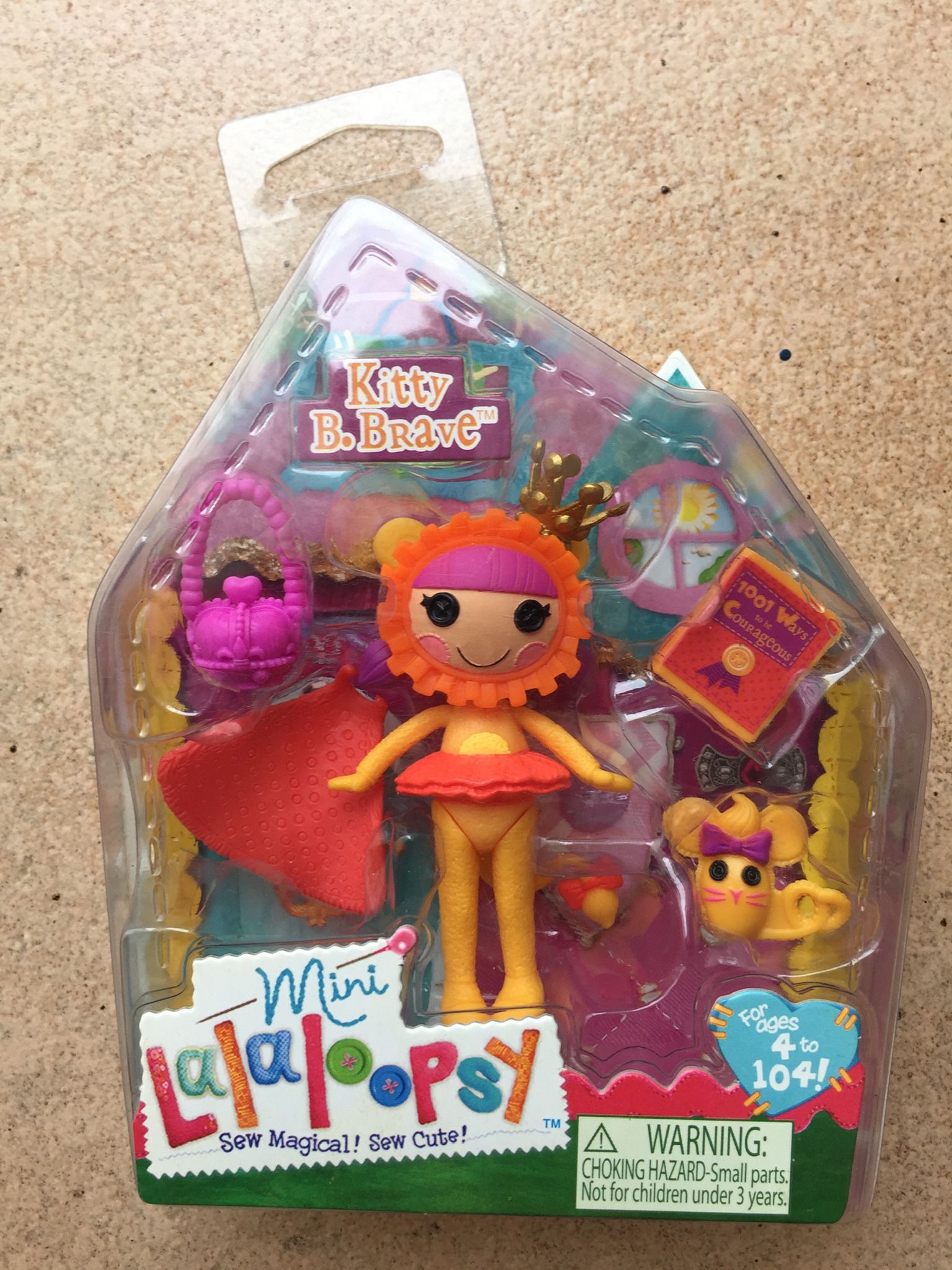 New Mini Lalaloopsy Kitty B Brave