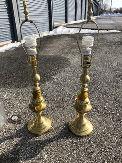 Brass Lamps