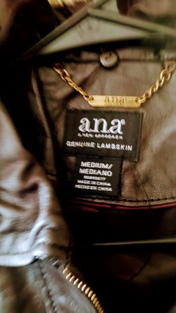 Ana genuine leather shop jacket