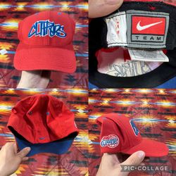 Team Nike Los Angeles Clippers Hat Cap OSFM Flexfit Nike Swoosh Graffiti Logo