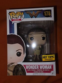 Funko Pop Wonder Woman #178 Hot Topic Exclusive