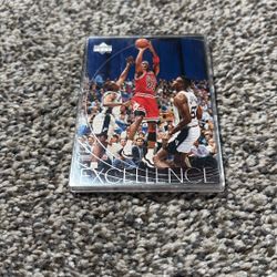 Michal Jordan basket Ball Card In Card Case  