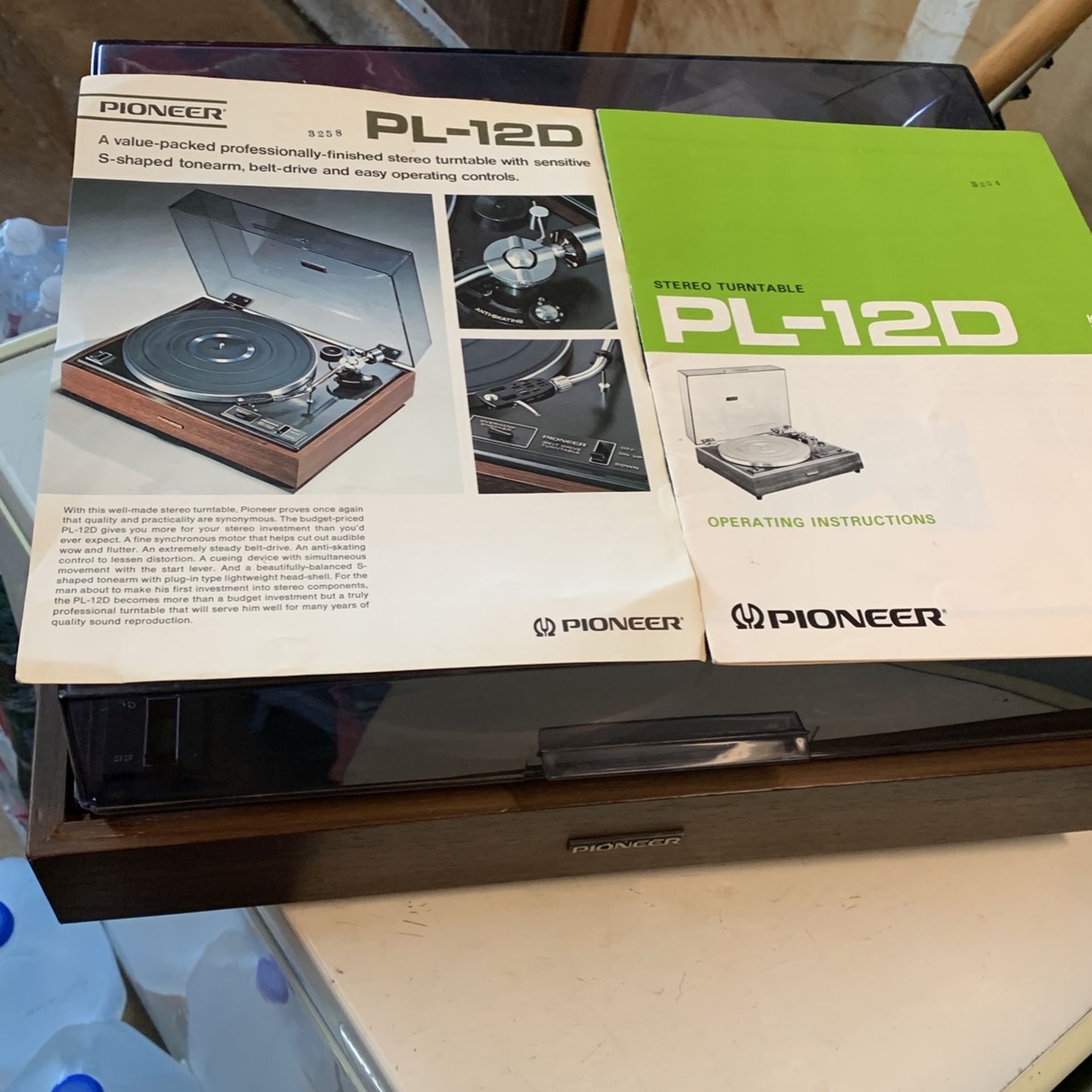 Pioneer pal12D Turntable With Manual for Sale in Salem, OR OfferUp