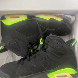 lime jordan retro 6 
