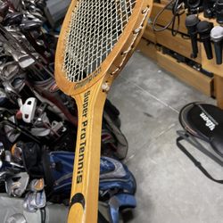 Vintage collectible tennis racquet champion  