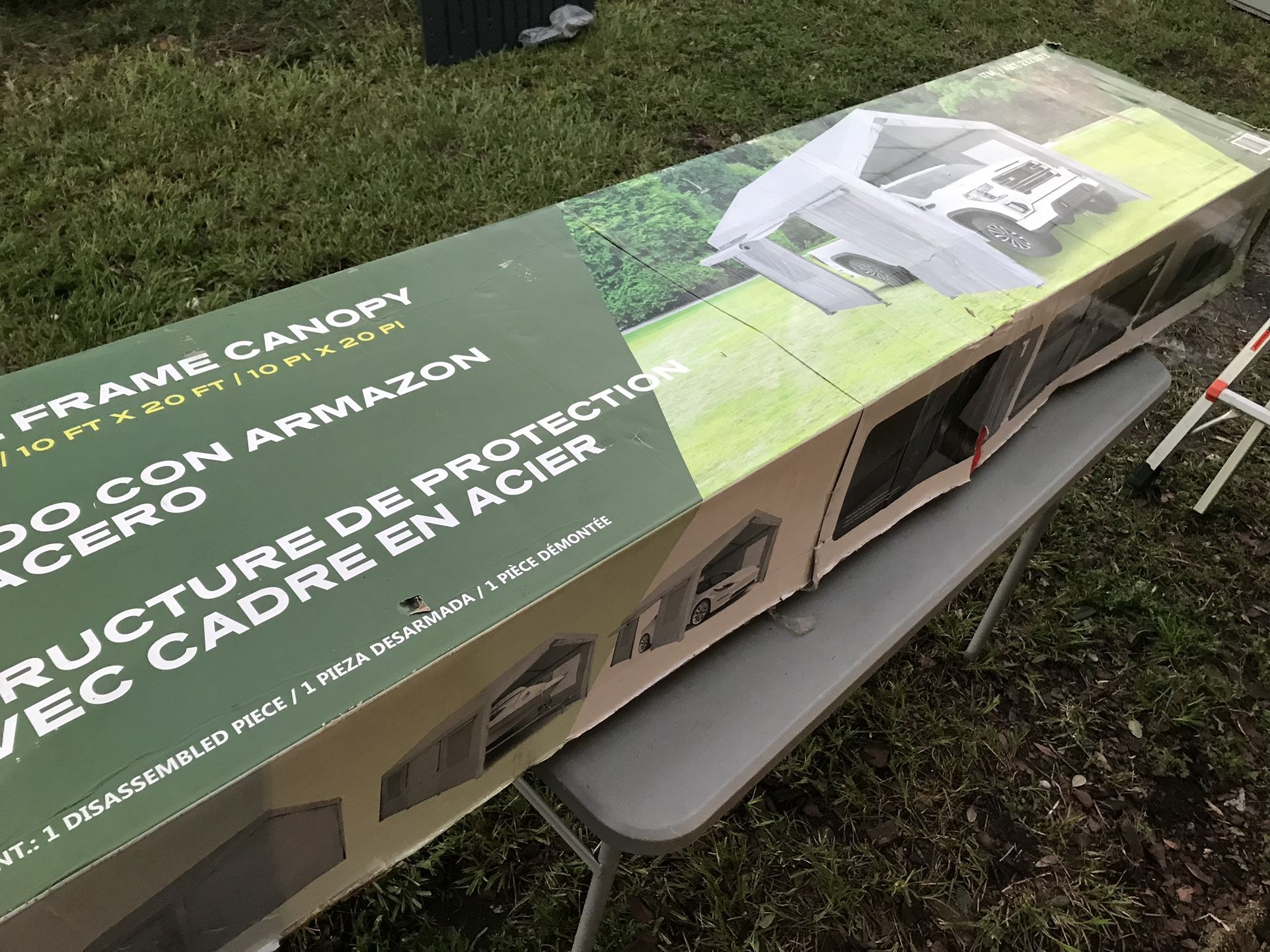 🔥 Last One! 10x20 Steel Frame Canopy – $225