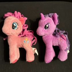 My Little Pony Funrise Twilight Sparkle and Pinkie Pie